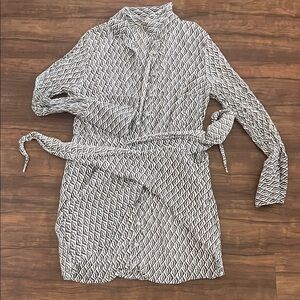 Free people - brown and white funky pattern!